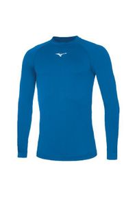 Podkoszulka z długim rękawem Mizuno Team Core underwear. Kolor: niebieski, wielokolorowy, biały. Długość rękawa: długi rękaw. Długość: długie. Sport: piłka nożna #1