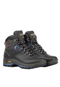 Buty męskie trekking Grisport Grigio Dakar Trekking. Kolor: czarny, wielokolorowy. Materiał: materiał, skóra, tkanina, syntetyk. Sport: turystyka piesza #2