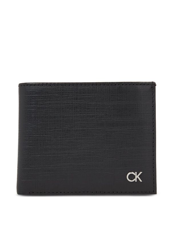 Calvin Klein Portfel męski Ck Set Bifold 5Cc W/Coin K50K510879 Czarny. Kolor: czarny