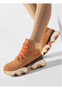 sorel - Sorel Trapery Kinetic™ Impact Conquest Wp NL5040-253 Brązowy. Kolor: brązowy. Materiał: skóra, zamsz