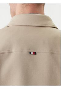 TOMMY HILFIGER - Tommy Hilfiger Kurtka przejściowa Mix Media MW0MW42486 Beżowy Regular Fit. Kolor: beżowy. Materiał: bawełna #5