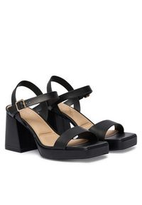 Aldo Sandały Montse 13621139 Czarny. Kolor: czarny. Materiał: skóra #4