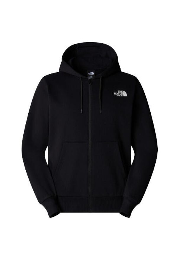 Bluza turystyczna męska The North Face M Simple Dome Full Zip. Kolor: czarny. Sport: turystyka piesza