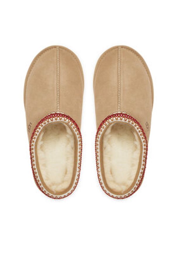 Ugg Śniegowce W Tasman 5955 Beżowy. Kolor: beżowy. Materiał: skóra