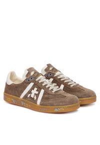 Premiata Sneakersy Bonnie Var 8125 Brązowy. Kolor: brązowy. Materiał: zamsz, skóra #4