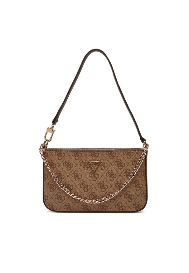 Guess Torebka Noelle II Mini HWBG96 72720 Brązowy. Kolor: brązowy. Materiał: skórzane