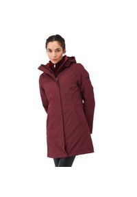 Kurtka trekkingowa damska Regatta Denbury IV 3w1 z membraną 10K. Kolor: czerwony. Materiał: poliester. Sport: turystyka piesza #1