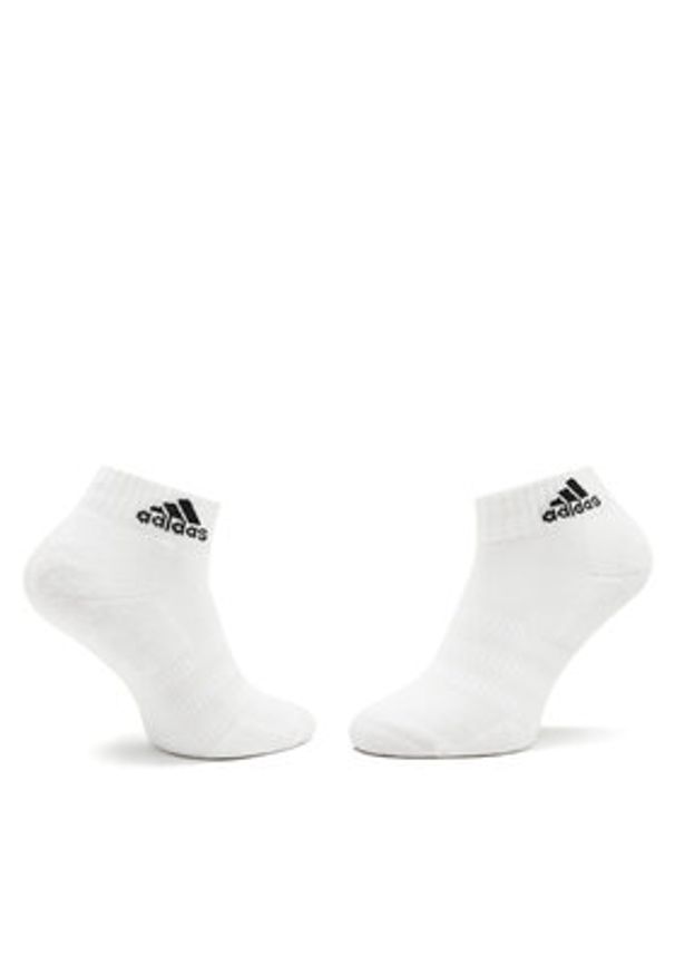 Adidas - adidas Skarpety Niskie Unisex Cushioned Sportswear Ankle Socks 6 Pairs HT3442 Biały. Kolor: biały. Materiał: syntetyk