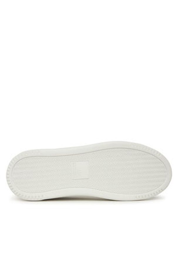 Love Moschino - LOVE MOSCHINO Sneakersy JA15305G0NIAL10A Biały. Kolor: biały. Materiał: skóra