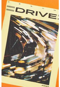 Resume - Résumé longsleeve bawełniany kolor pomarańczowy. Kolor: pomarańczowy. Materiał: bawełna. Długość rękawa: długi rękaw. Wzór: nadruk. Styl: klasyczny #4