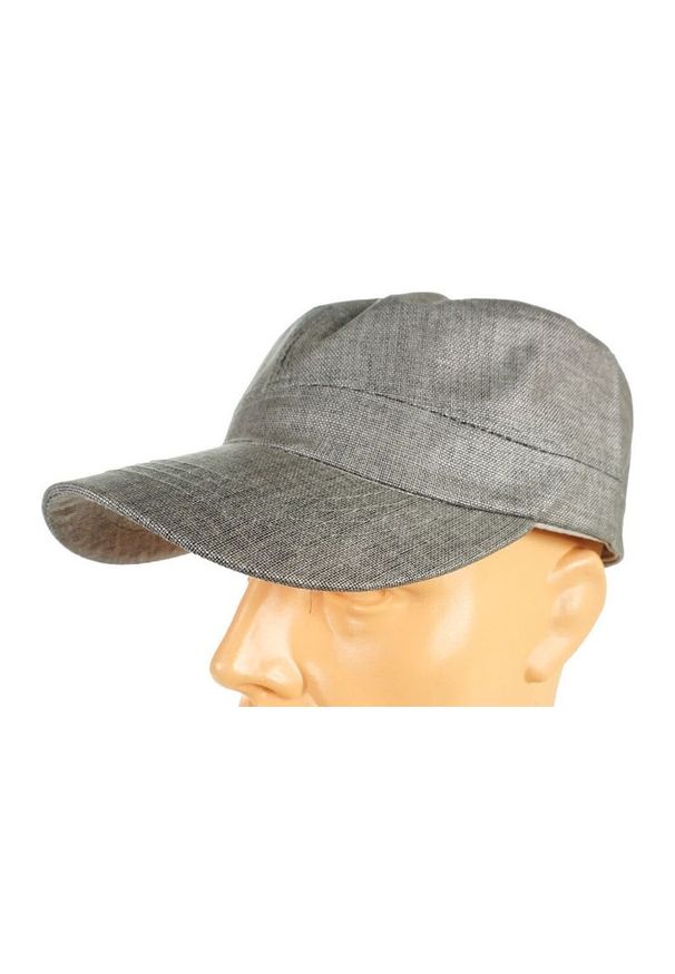 Pako Jeans - Beżowa Czapka Męska z Daszkiem -PAKO JEANS- Regulowane Zapięcie, Patrolówka. Kolor: brązowy, wielokolorowy, beżowy. Materiał: poliester, bawełna. Sezon: lato