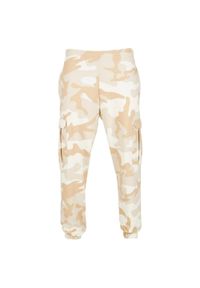 Urban Classics - Spodnie Do Joggingu Męskie Moro Szerokie. Kolor: wielokolorowy, brązowy, zielony. Długość: długie. Wzór: moro. Sport: bieganie #1