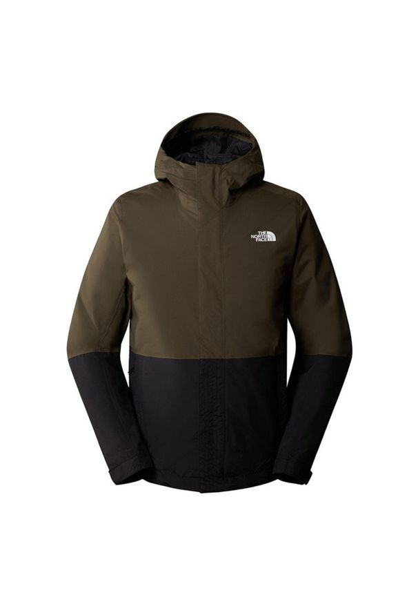 Kurtka turystyczna męska The North Face Synthetic Triclimate 3w1. Kolor: zielony. Materiał: poliester. Sport: turystyka piesza