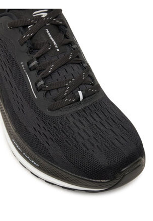 skechers - Skechers Buty do biegania GO RUN Persistence 2 246084/BLK Czarny. Kolor: czarny. Materiał: materiał. Sport: bieganie