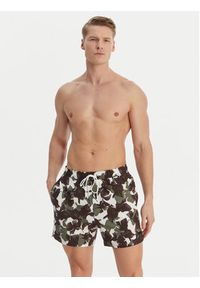 BOSS Szorty kąpielowe Pike 50561145 Zielony Regular Fit. Kolor: zielony. Materiał: syntetyk #4