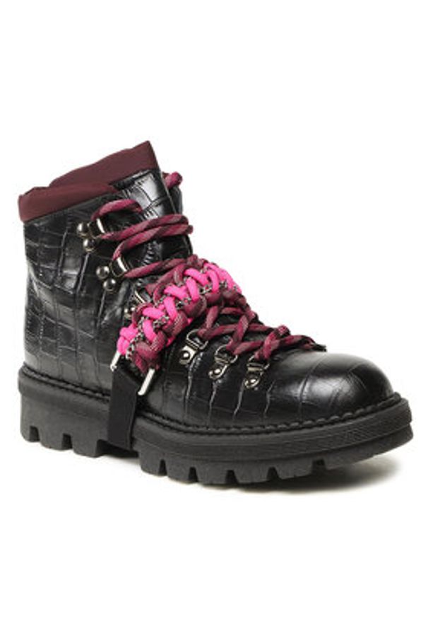Pinko Trapery Zenzero Scarpa AI 22-23 BLKS1 1H2134 A07K Czarny. Kolor: czarny. Materiał: skóra