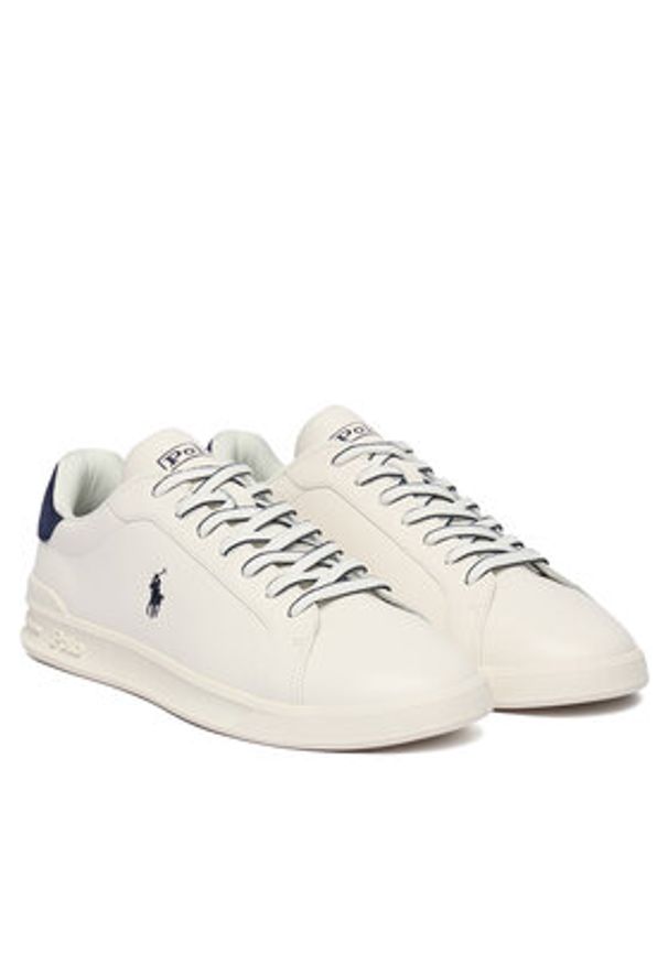 Polo Ralph Lauren Sneakersy 809P01615002 Biały. Kolor: biały. Materiał: skóra