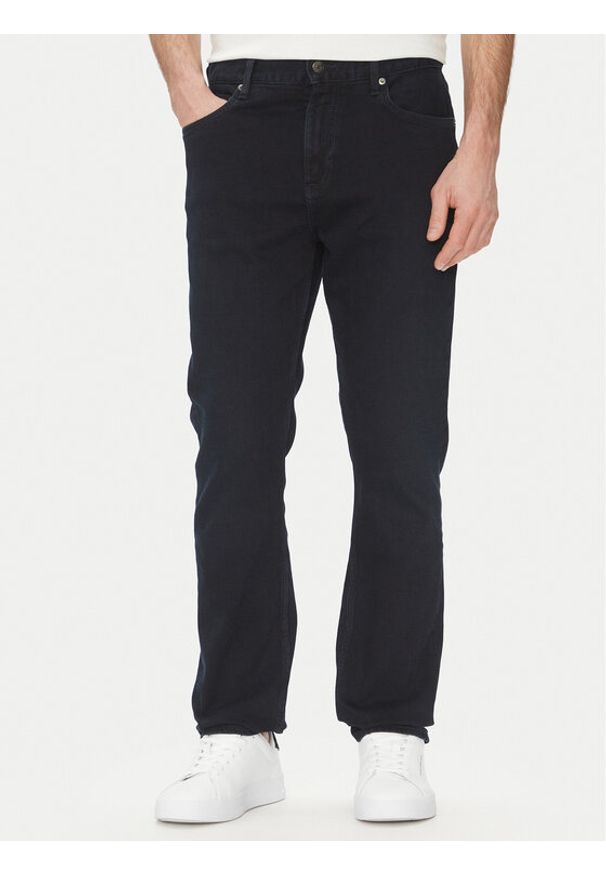 TOMMY HILFIGER - Tommy Hilfiger Jeansy MW0MW39039 Granatowy Regular Fit. Kolor: niebieski