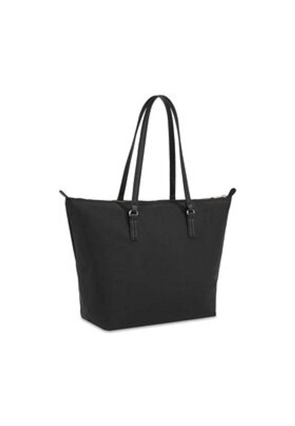 TOMMY HILFIGER - Tommy Hilfiger Torebka Poppy Th Tote AW0AW15639 Czarny. Kolor: czarny