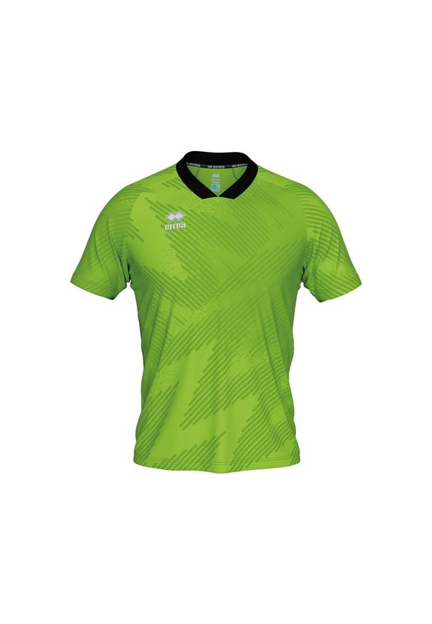 ERREA - Errea Peter T-Shirt Mc Sweter Zielony_Fluo Dorosłych. Kolor: zielony. Materiał: jersey. Styl: sportowy