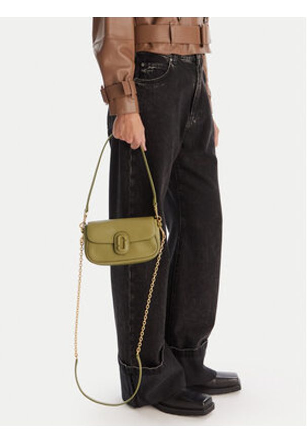 MARC JACOBS - Marc Jacobs Torebka The Clover Shoulder Bag 2P4HSH035H02 Zielony. Kolor: zielony. Materiał: skórzane
