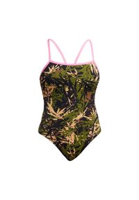 FUNKITA - Strój pływacki jednoczęściowy damski Funkita Single Strap One Piece. Kolor: wielokolorowy