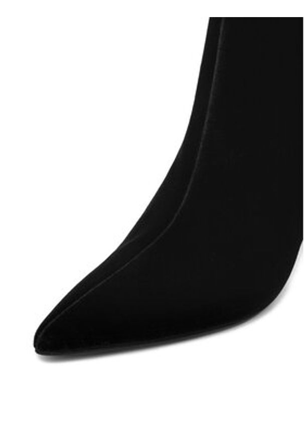 Juicy Couture Botki EO-R24SS94660 Czarny. Kolor: czarny. Materiał: materiał