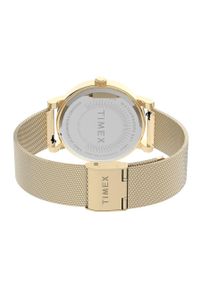 Timex zegarek TW2U05400 Essential Originals. Kolor: złoty. Materiał: materiał #5