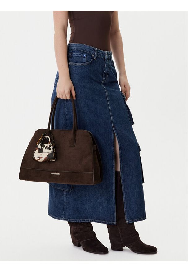 Steve Madden Torebka Bharlli 13002290 Brązowy. Kolor: brązowy. Materiał: skórzane