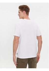 Guess T-Shirt Ss Bsc Ges Split M4RI69 K9RM1 Biały Regular Fit. Kolor: biały. Materiał: bawełna #3