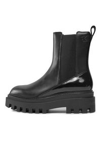 Calvin Klein Jeans Sztyblety Chunky Boot Chelsea Lth Mg Sat YW0YW01286 Czarny. Kolor: czarny. Materiał: skóra #3
