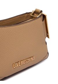 Love Moschino - LOVE MOSCHINO Torebka JC4096PP1PLT1105 Beżowy. Kolor: beżowy. Materiał: skórzane #3