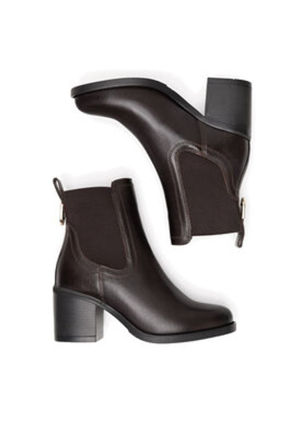 Lasocki Botki RST-MABEL-04 Brązowy. Kolor: brązowy. Materiał: skóra