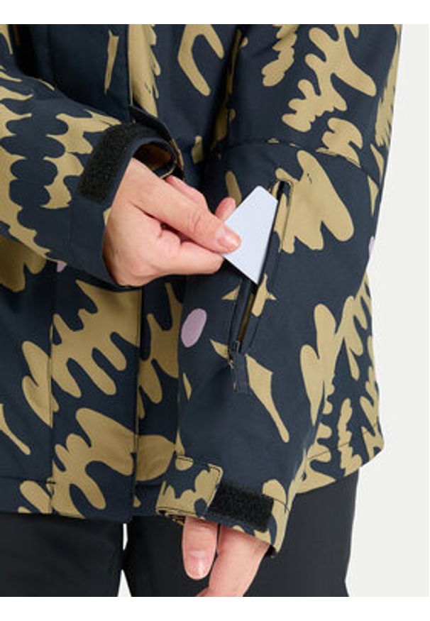 Roxy Kurtka snowboardowa Jetty ERJTJ03529 Czarny Regular Fit. Kolor: czarny. Materiał: syntetyk. Sport: snowboard