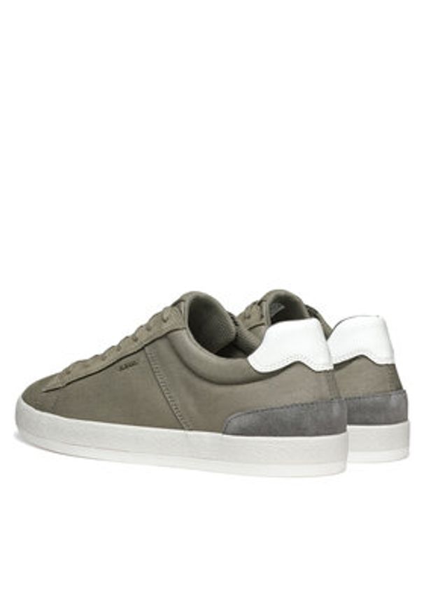 Geox Sneakersy U Serifos U55LSB 01022 C3016 Khaki. Kolor: brązowy. Materiał: materiał