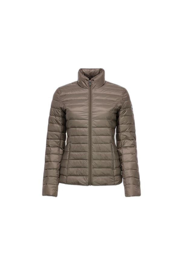 Jott - Damska kurtka puchowa JOTT Cha. Kolor: wielokolorowy, beżowy, brązowy. Materiał: tkanina, puch. Sezon: zima. Sport: narciarstwo