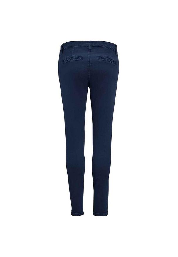 SOL'S - Chinosy Damskie Jules 7/8. Kolor: niebieski. Materiał: dresówka