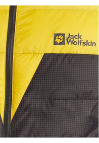 Jack Wolfskin Kurtka puchowa Dna Tundra 1206612 Żółty Regular Fit. Kolor: żółty. Materiał: syntetyk #3