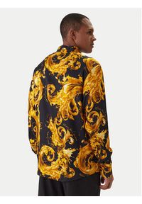 Versace Jeans Couture Koszula 80GAL2R0 NS757 Czarny Regular Fit. Kolor: czarny. Materiał: wiskoza #3