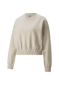 Bluza sportowa damska Puma Crew TR. Kolor: biały. Sport: fitness