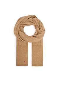 TOMMY HILFIGER - Szalik Tommy Hilfiger. Kolor: beżowy #1