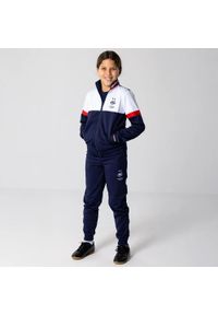 Dres Treningowy Francja Dzieci 24/25 - FFF. Kolor: biały, niebieski, wielokolorowy. Materiał: dresówka. Styl: sportowy #1