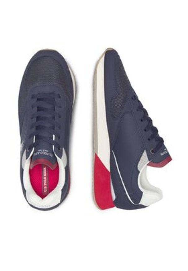 U.S. Polo Assn. Sneakersy NOBIL003G Granatowy. Kolor: niebieski. Materiał: syntetyk