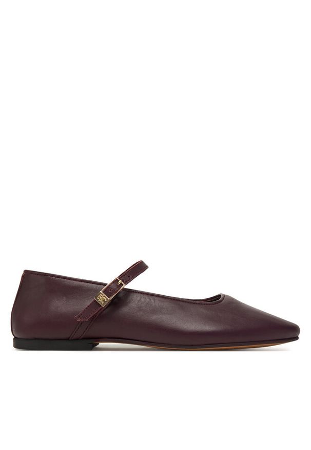 TOMMY HILFIGER - Baleriny Tommy Hilfiger. Kolor: czerwony