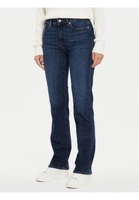 TOMMY HILFIGER - Tommy Hilfiger Jeansy WW0WW42490 Granatowy Bootcut Fit. Kolor: niebieski