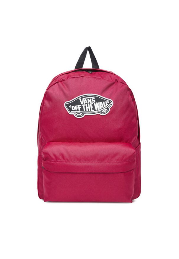 Vans Plecak Old Skool Class VN000H4YC9L1 Różowy. Kolor: różowy. Materiał: materiał