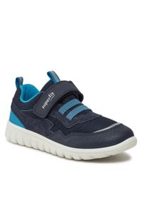 Sneakersy Superfit 1-006204-8010 D Blau/Türkis. Kolor: niebieski