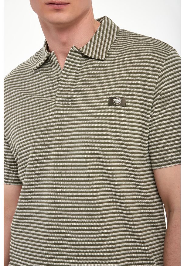 Emporio Armani Swimwear - Polo męskie EMPORIO ARMANI SWIMWEAR. Typ kołnierza: polo