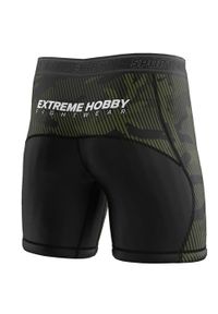 Spodenki Vale Tudo do MMA męskie EXTREME HOBBY HAVOC. Kolor: zielony. Materiał: poliester, elastan