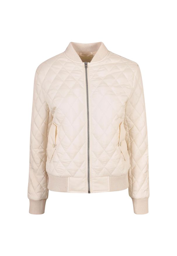 Damska nylonowa kurtka diamentowa Urban Classics GT. Kolor: biały. Materiał: nylon. Sezon: zima